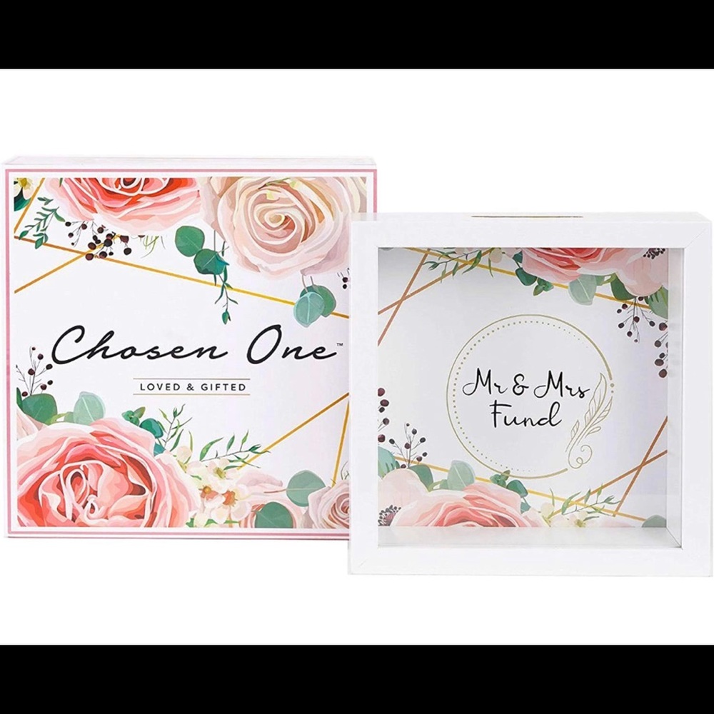 Mr. & Mrs. Honeymoon Fund Box by Chosen One